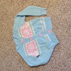 Hartstings snowflake sweater, size 6/6x